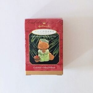 2 For $25 | Vintage Hallmark Keepsake Ornament Godson